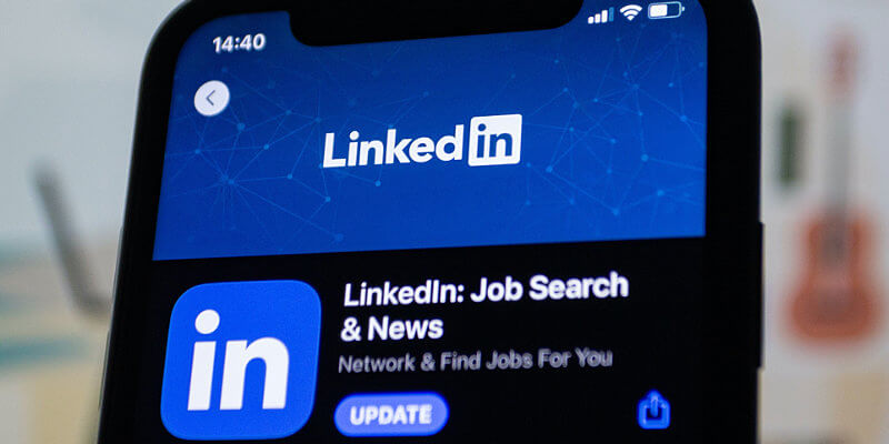Create a LinkedIn profile on your phone